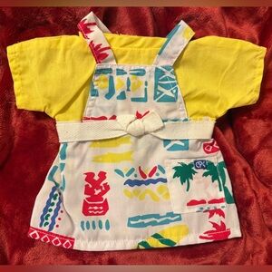1990 Vintage Cabbage Patch Kids clothing, dress for a full size CP Kid